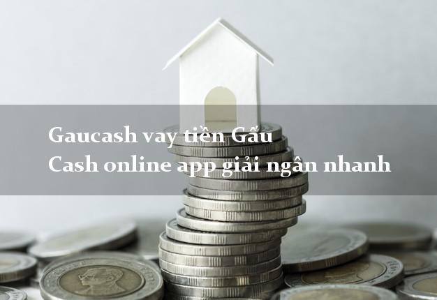 Gaucash vay tiền Gấu Cash online app giải ngân nhanh